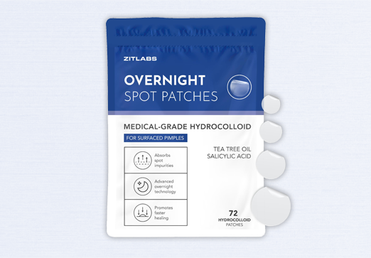 Overnight spot pimple patches