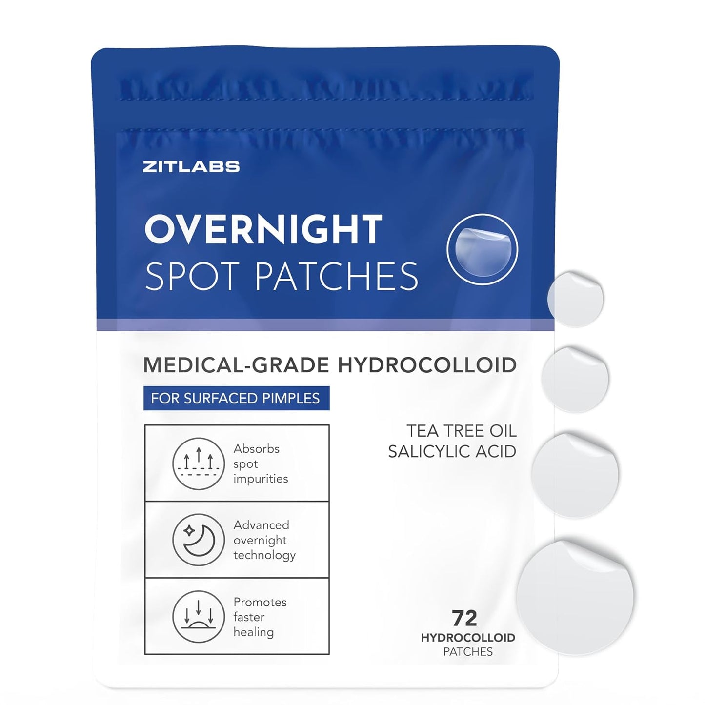 Overnight pimple patches - Zitlabs